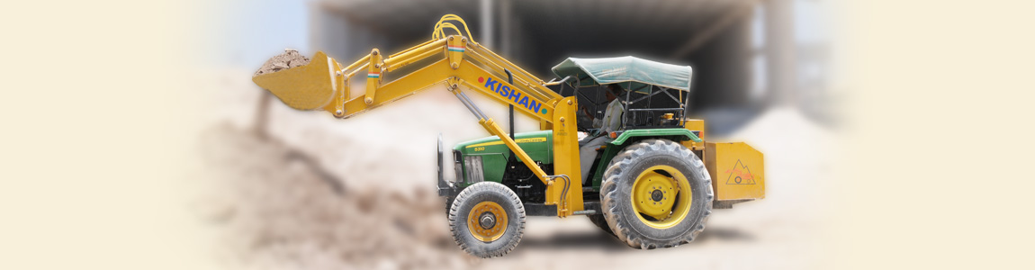 Tractor Loader for Ceramic Industry