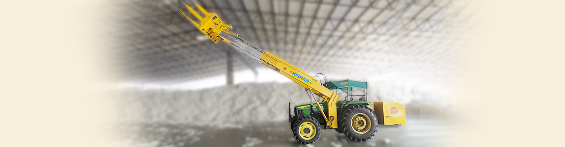 Telescopic Loader for Cotton Industry | Kishan Equipments